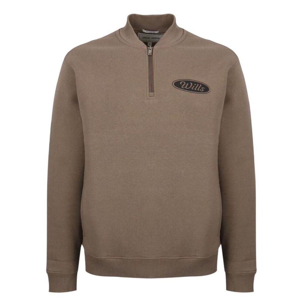 Jack Wills Mens Americano Oversized Sweatshirt / Fawn